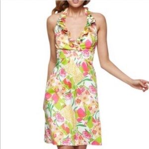 Lilly Pulitzer Ramona Patchwork Halter Dress